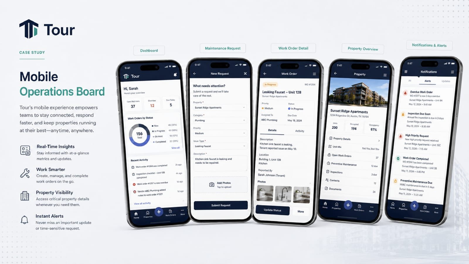 The mobile operations app